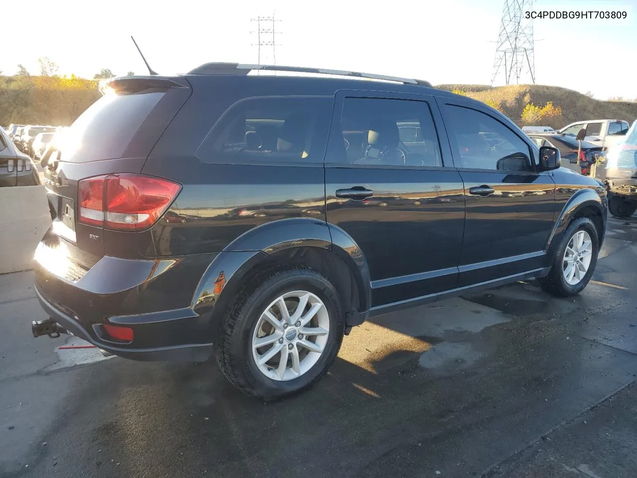 2017 Dodge Journey Sxt VIN: 3C4PDDBG9HT703809 Lot: 77896504