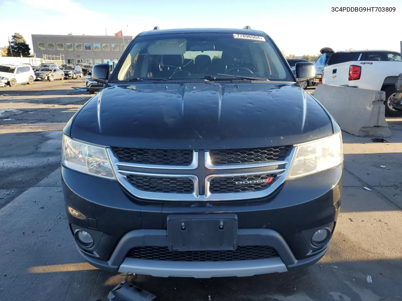 2017 Dodge Journey Sxt VIN: 3C4PDDBG9HT703809 Lot: 77896504