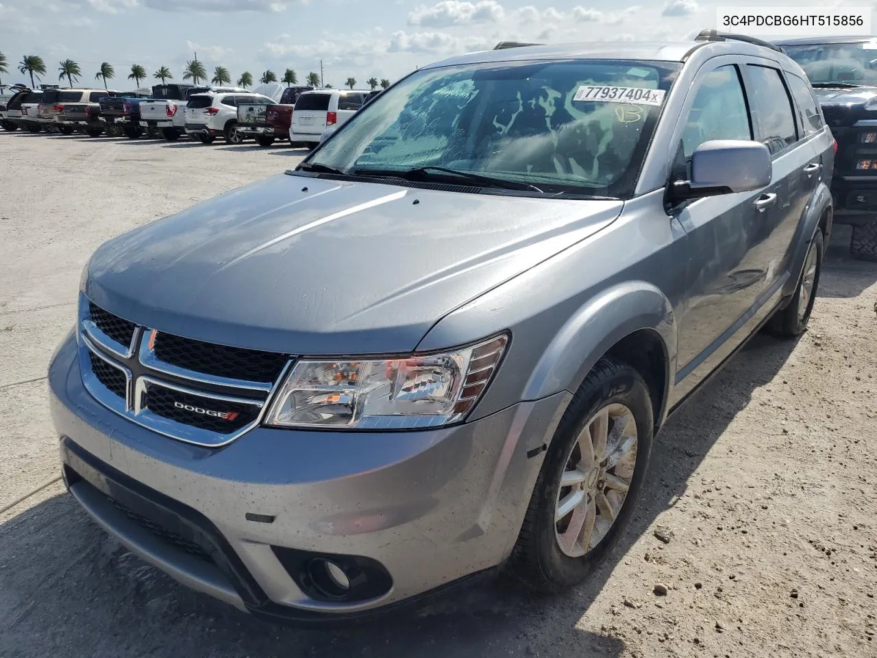 2017 Dodge Journey Sxt VIN: 3C4PDCBG6HT515856 Lot: 77937404