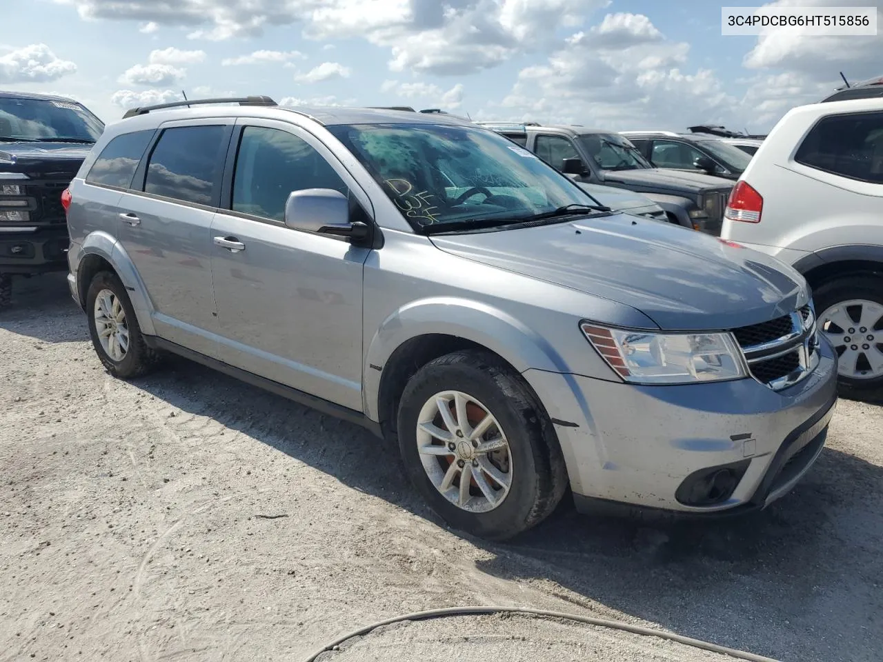 2017 Dodge Journey Sxt VIN: 3C4PDCBG6HT515856 Lot: 77937404