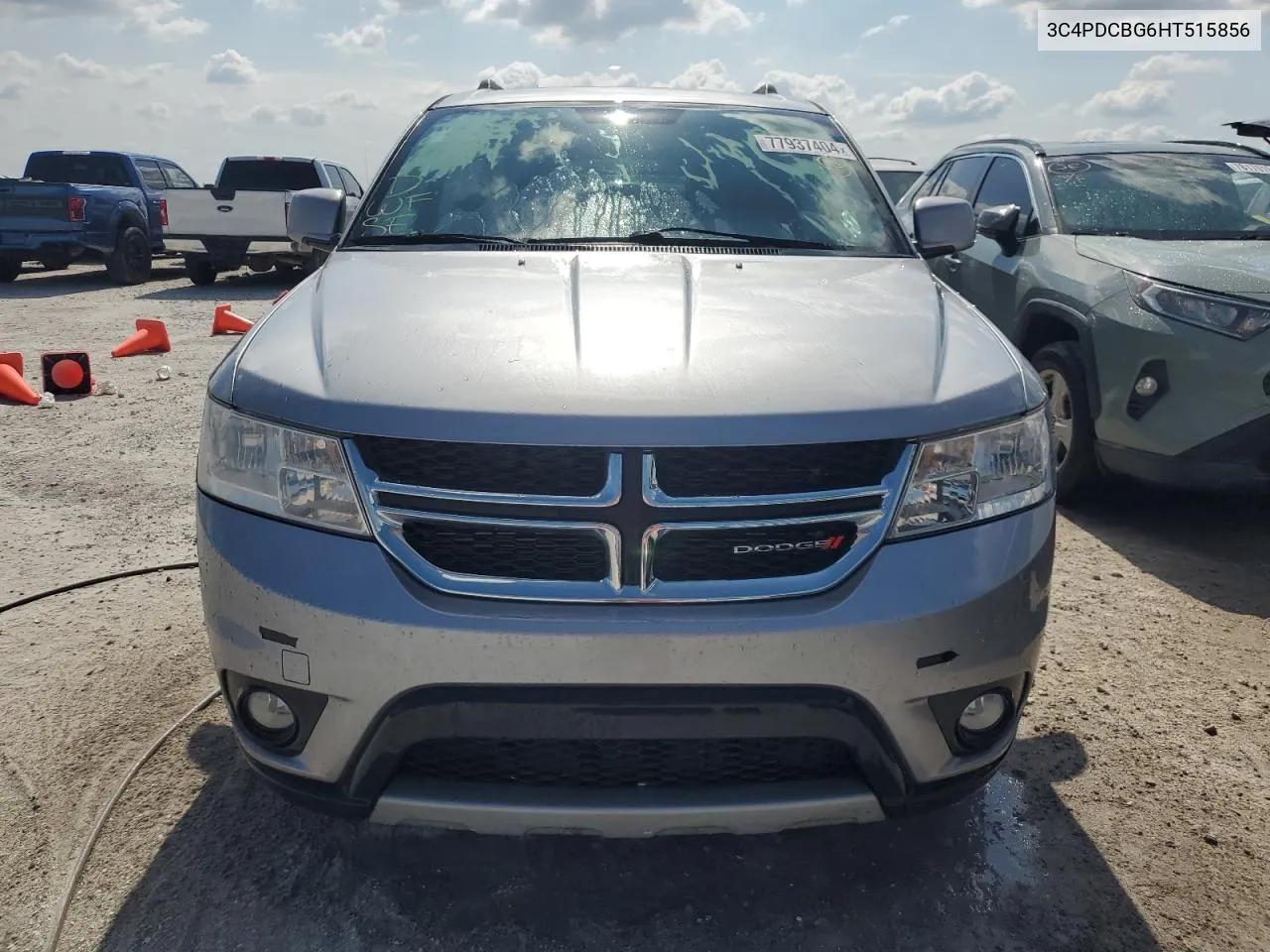 2017 Dodge Journey Sxt VIN: 3C4PDCBG6HT515856 Lot: 77937404