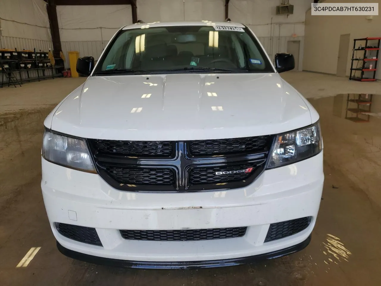 2017 Dodge Journey Se VIN: 3C4PDCAB7HT630231 Lot: 78137764