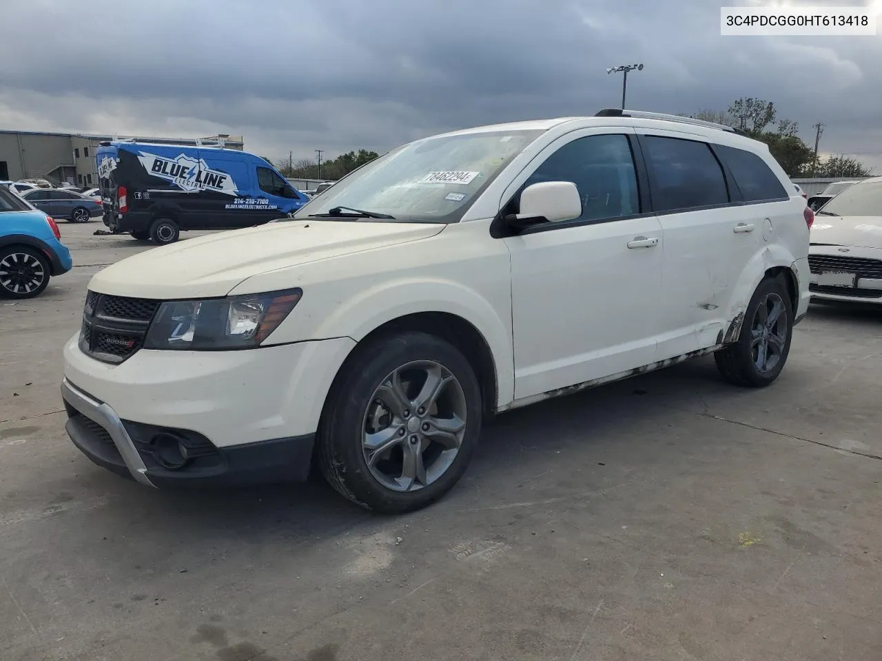 2017 Dodge Journey Crossroad VIN: 3C4PDCGG0HT613418 Lot: 78462294