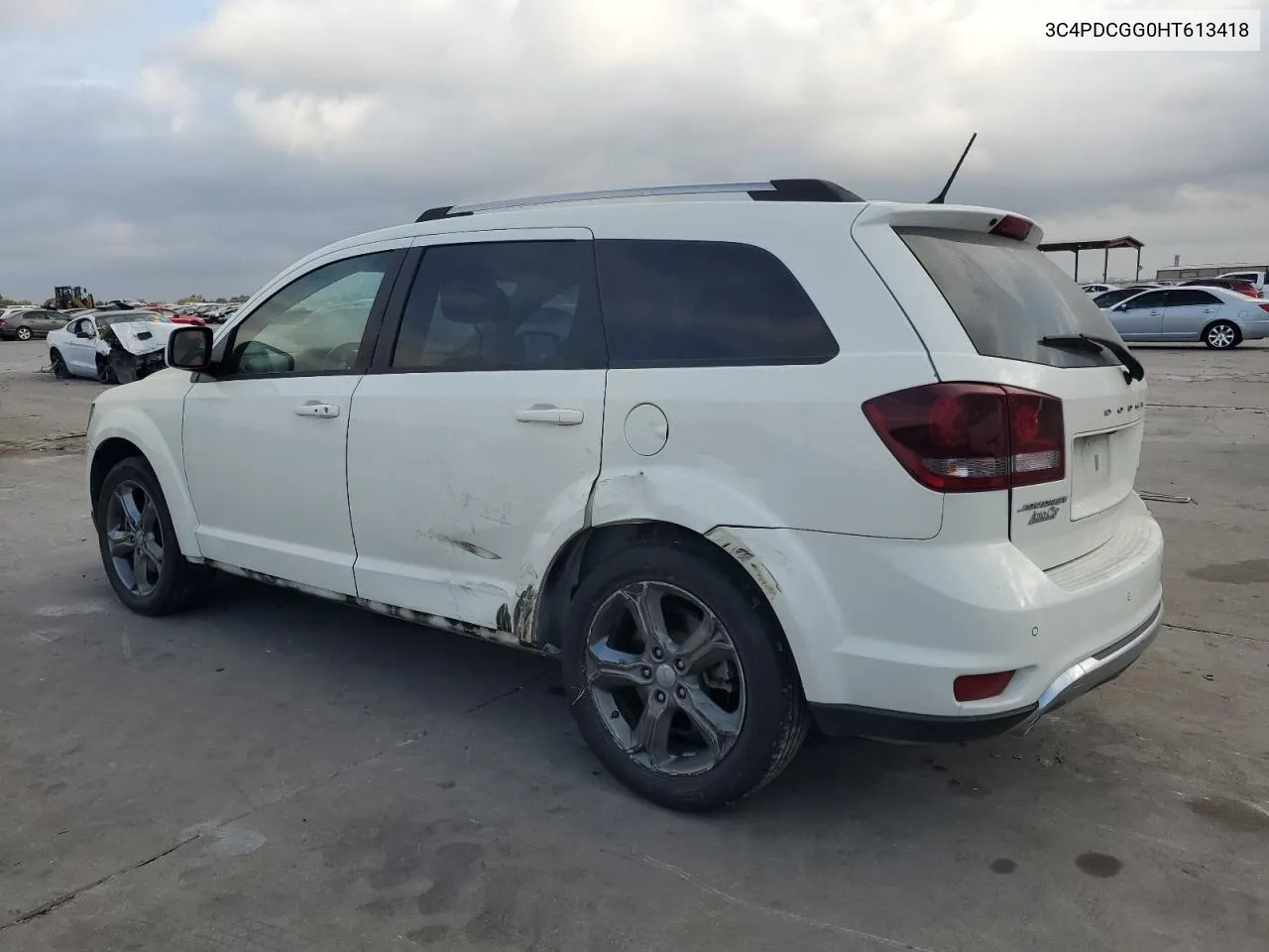 2017 Dodge Journey Crossroad VIN: 3C4PDCGG0HT613418 Lot: 78462294