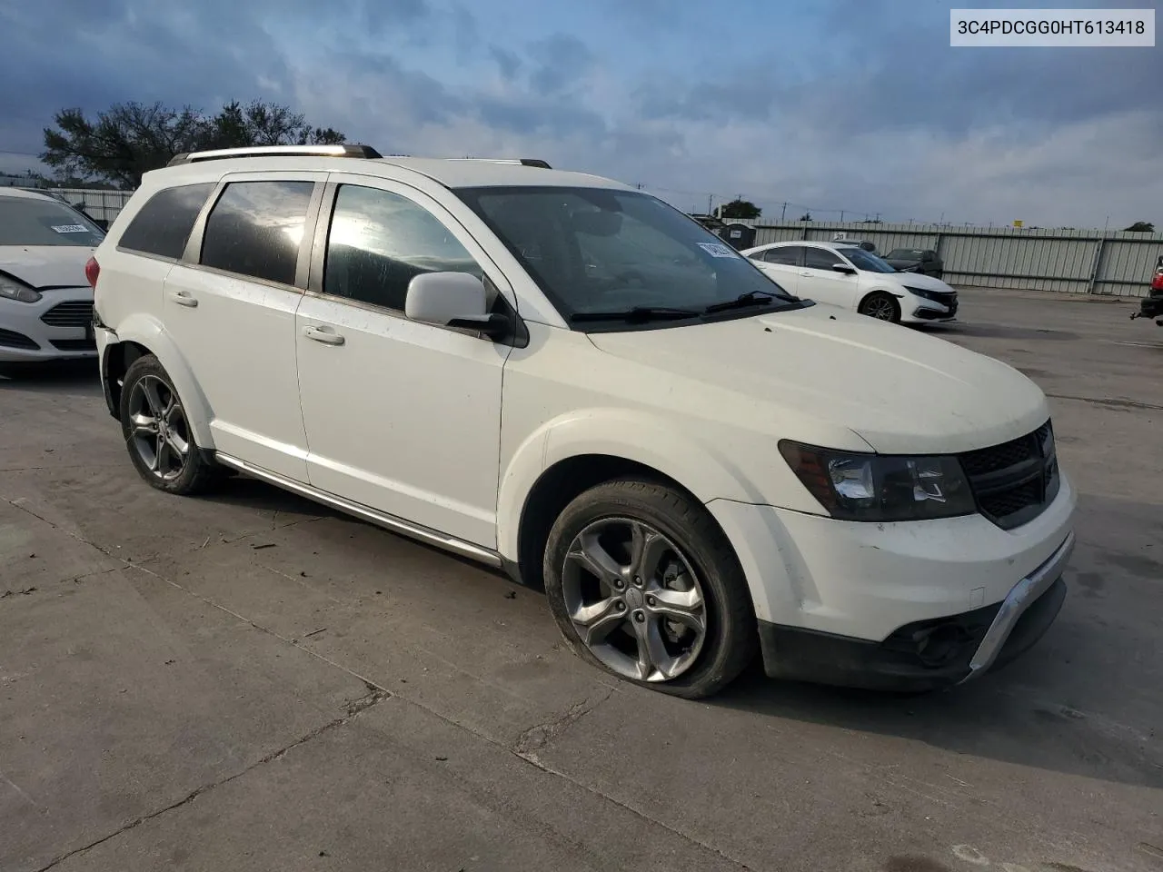 2017 Dodge Journey Crossroad VIN: 3C4PDCGG0HT613418 Lot: 78462294