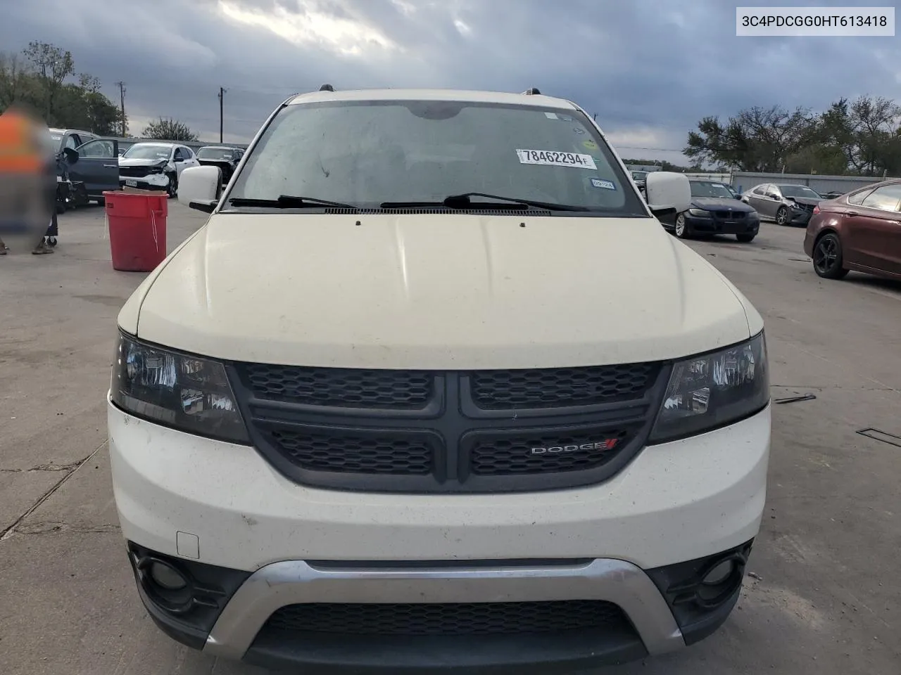 2017 Dodge Journey Crossroad VIN: 3C4PDCGG0HT613418 Lot: 78462294