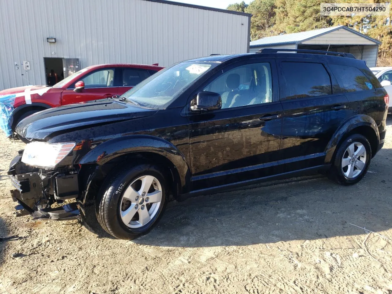 2017 Dodge Journey Se VIN: 3C4PDCAB7HT504290 Lot: 78467794