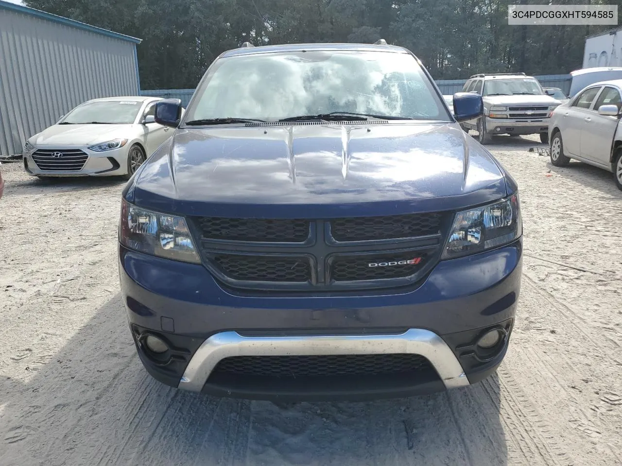 2017 Dodge Journey Crossroad VIN: 3C4PDCGGXHT594585 Lot: 78585404