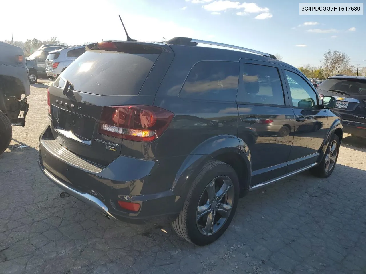 2017 Dodge Journey Crossroad VIN: 3C4PDCGG7HT617630 Lot: 78626764