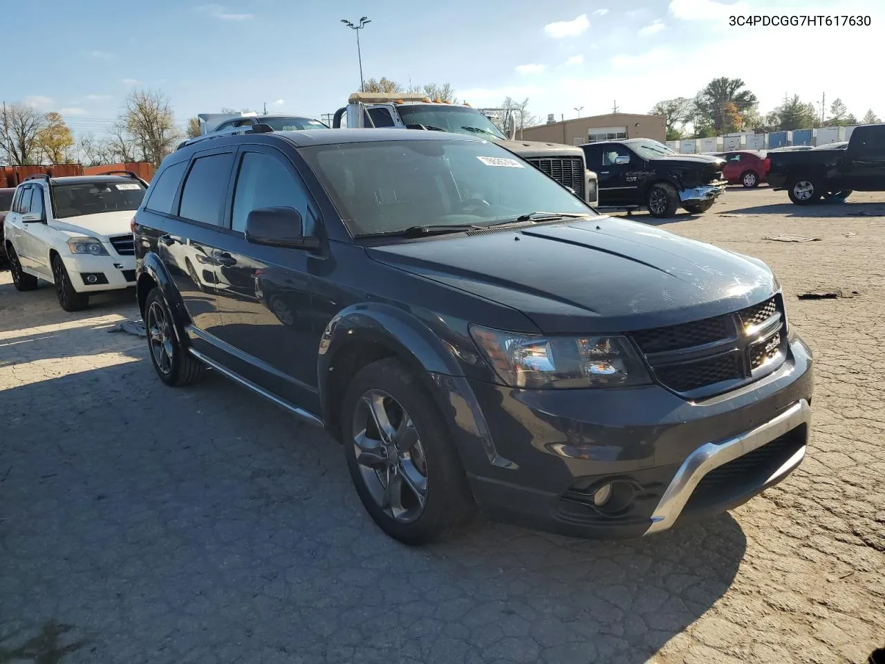 2017 Dodge Journey Crossroad VIN: 3C4PDCGG7HT617630 Lot: 78626764