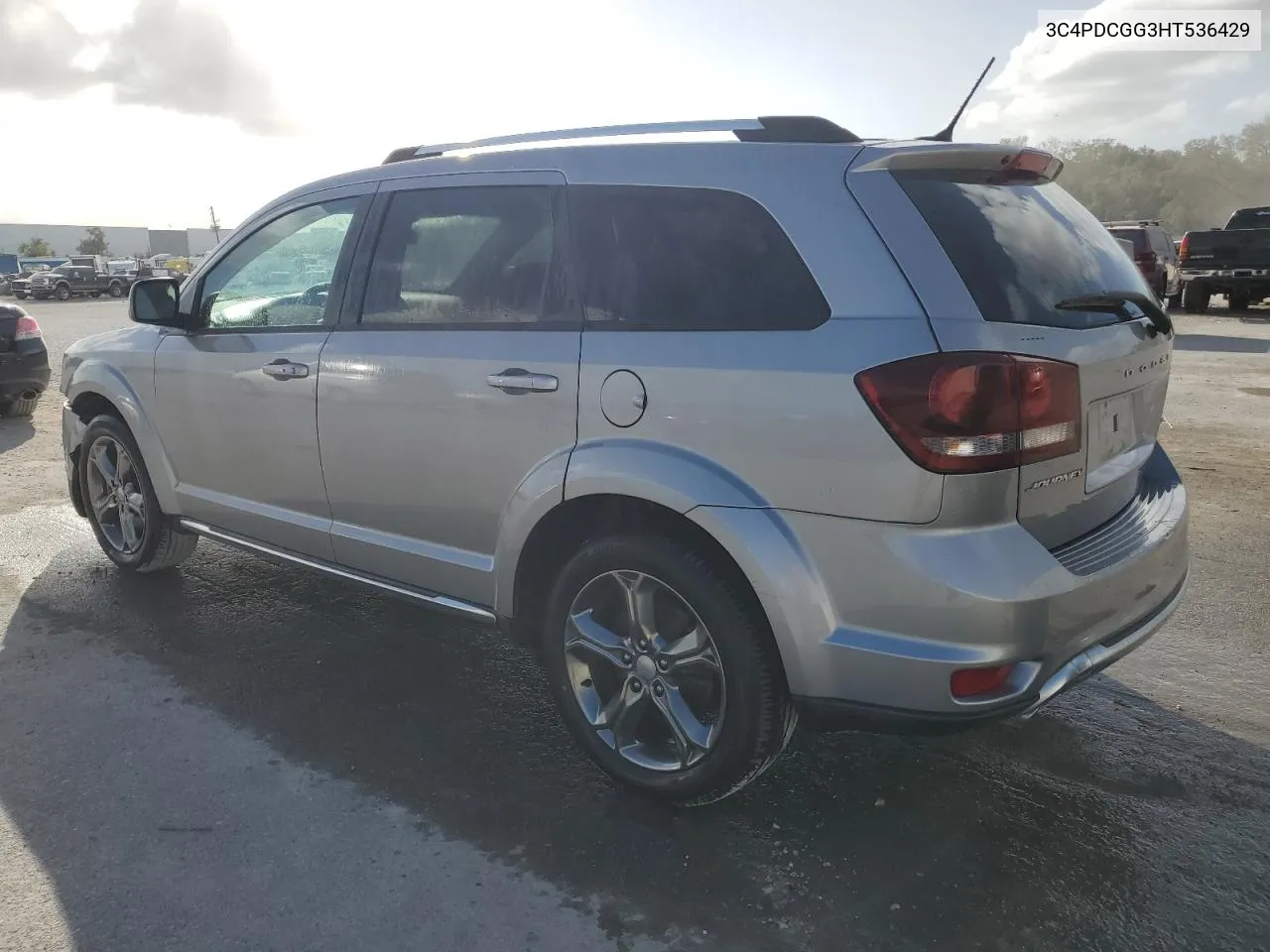 2017 Dodge Journey Crossroad VIN: 3C4PDCGG3HT536429 Lot: 78700194