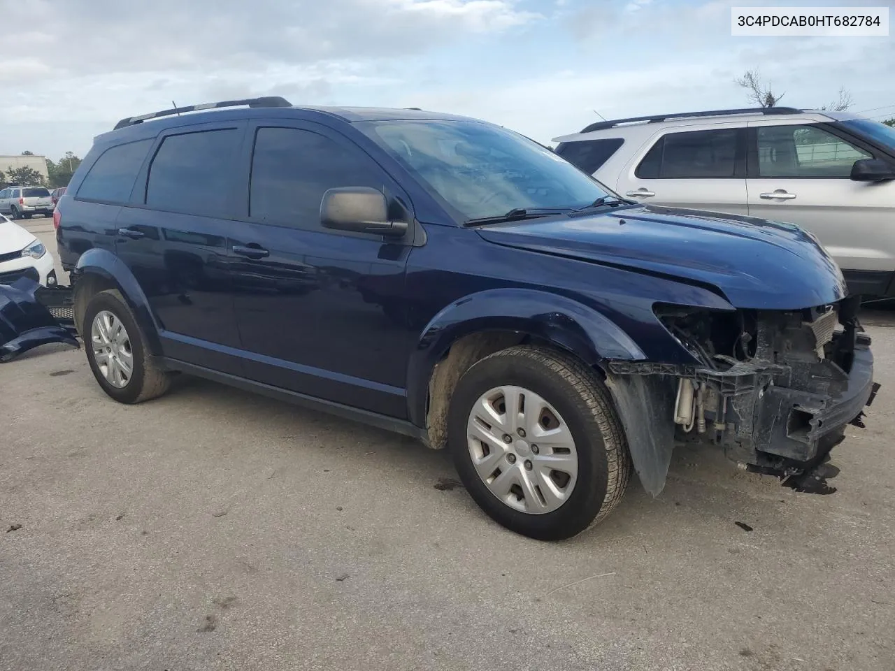 2017 Dodge Journey Se VIN: 3C4PDCAB0HT682784 Lot: 78755164