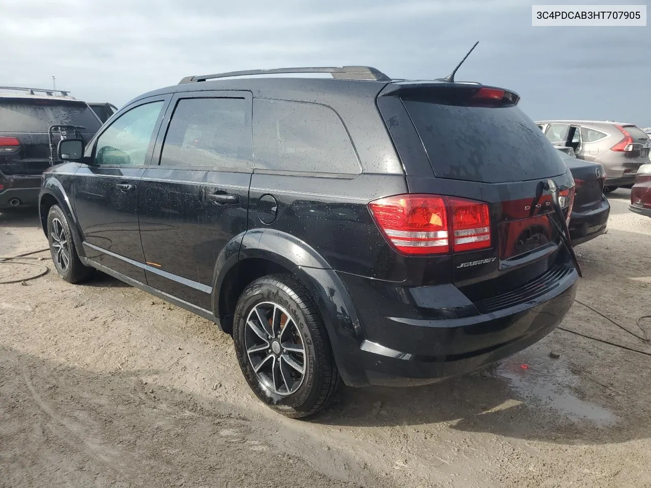 2017 Dodge Journey Se VIN: 3C4PDCAB3HT707905 Lot: 78760314