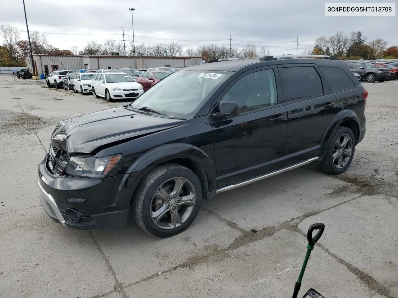 2017 Dodge Journey Crossroad VIN: 3C4PDDGG5HT513708 Lot: 78786484