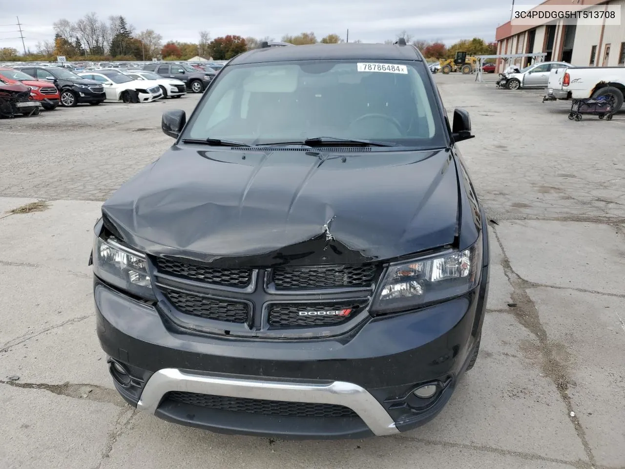 2017 Dodge Journey Crossroad VIN: 3C4PDDGG5HT513708 Lot: 78786484