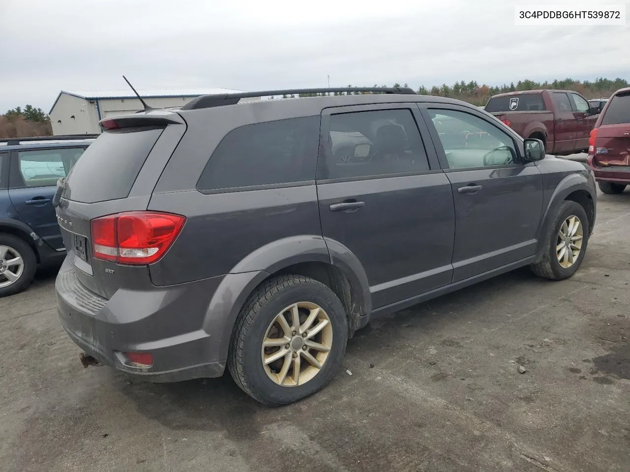 2017 Dodge Journey Sxt VIN: 3C4PDDBG6HT539872 Lot: 78991864