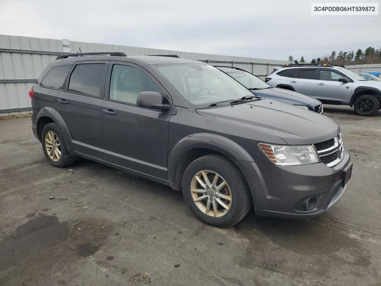 2017 Dodge Journey Sxt VIN: 3C4PDDBG6HT539872 Lot: 78991864