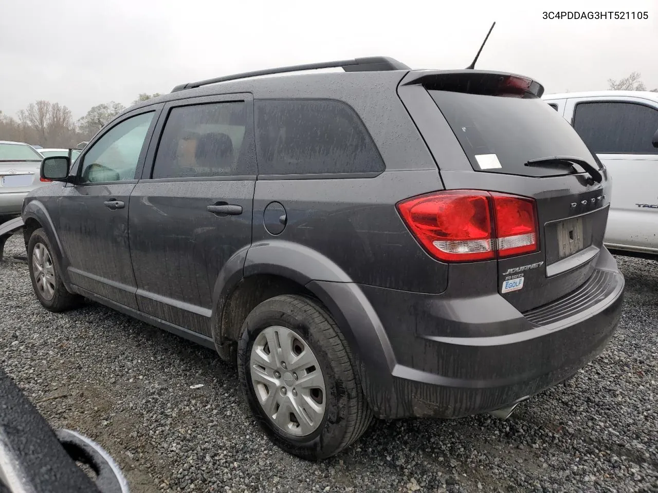 2017 Dodge Journey Se VIN: 3C4PDDAG3HT521105 Lot: 79121194