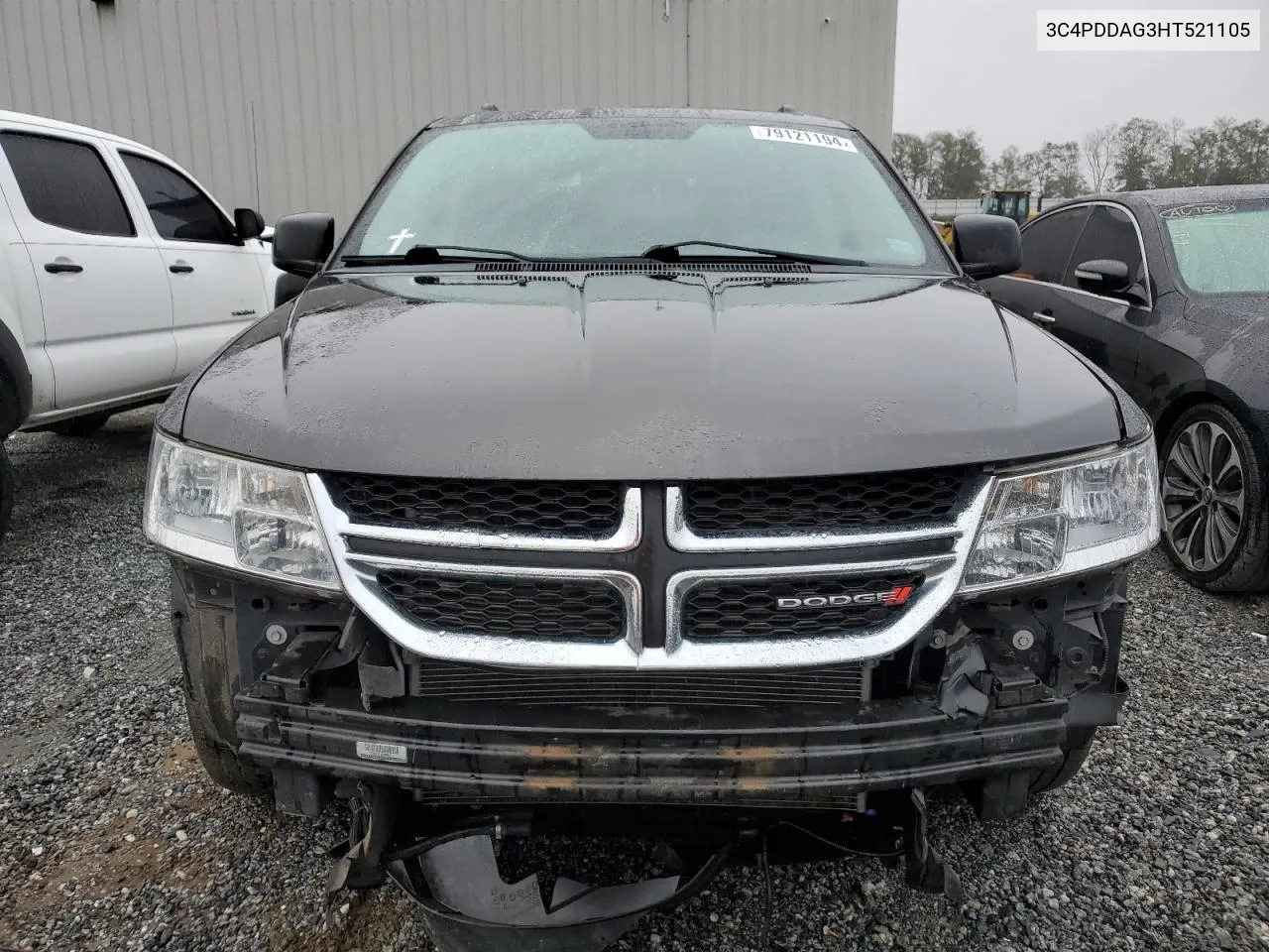 2017 Dodge Journey Se VIN: 3C4PDDAG3HT521105 Lot: 79121194