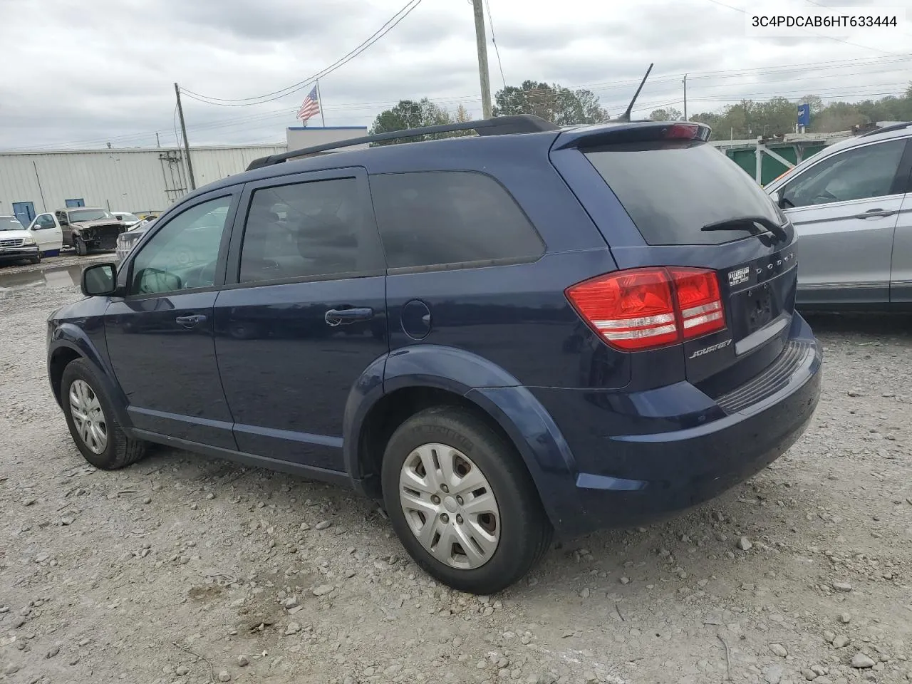 2017 Dodge Journey Se VIN: 3C4PDCAB6HT633444 Lot: 79845354