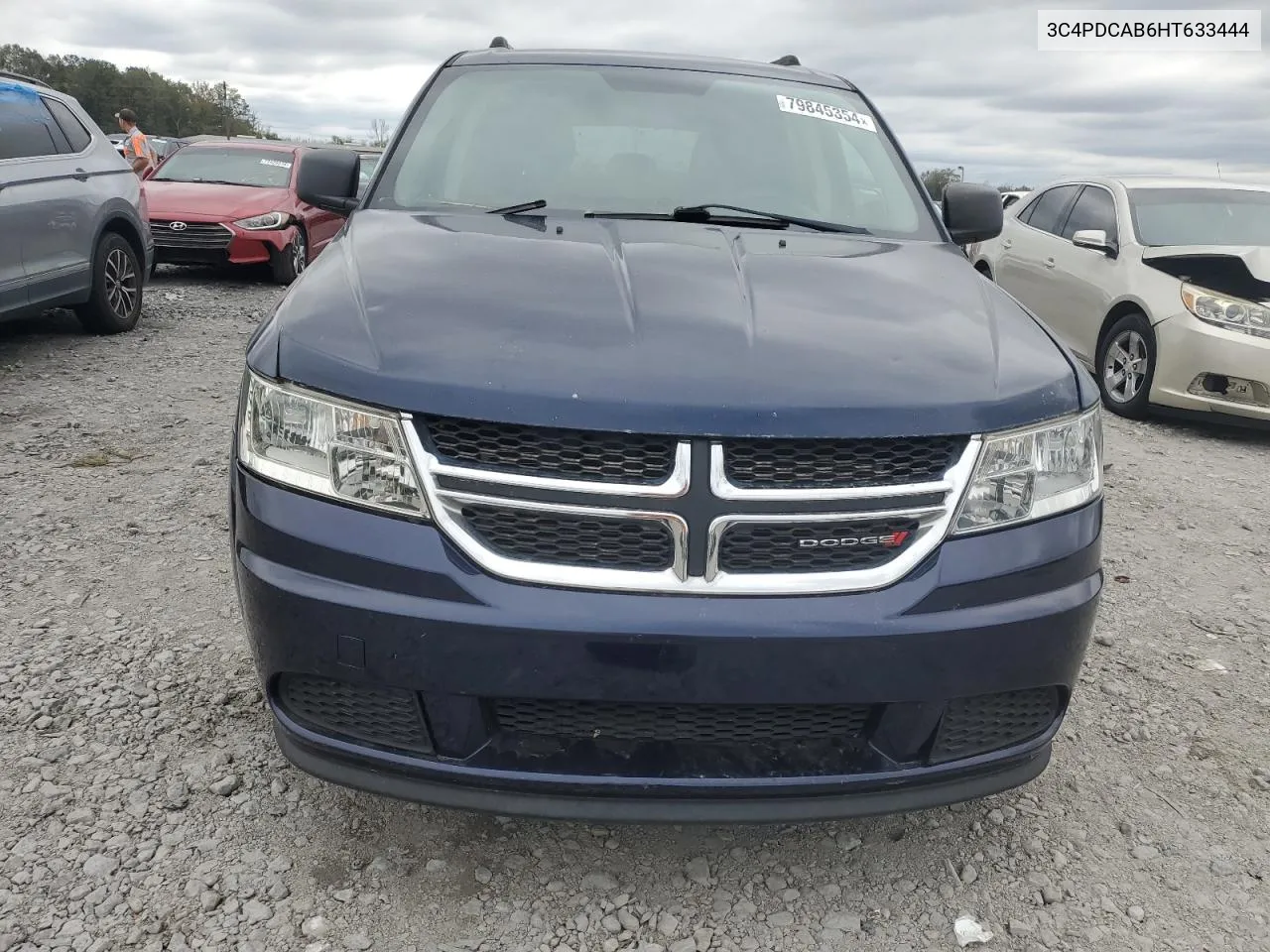 2017 Dodge Journey Se VIN: 3C4PDCAB6HT633444 Lot: 79845354