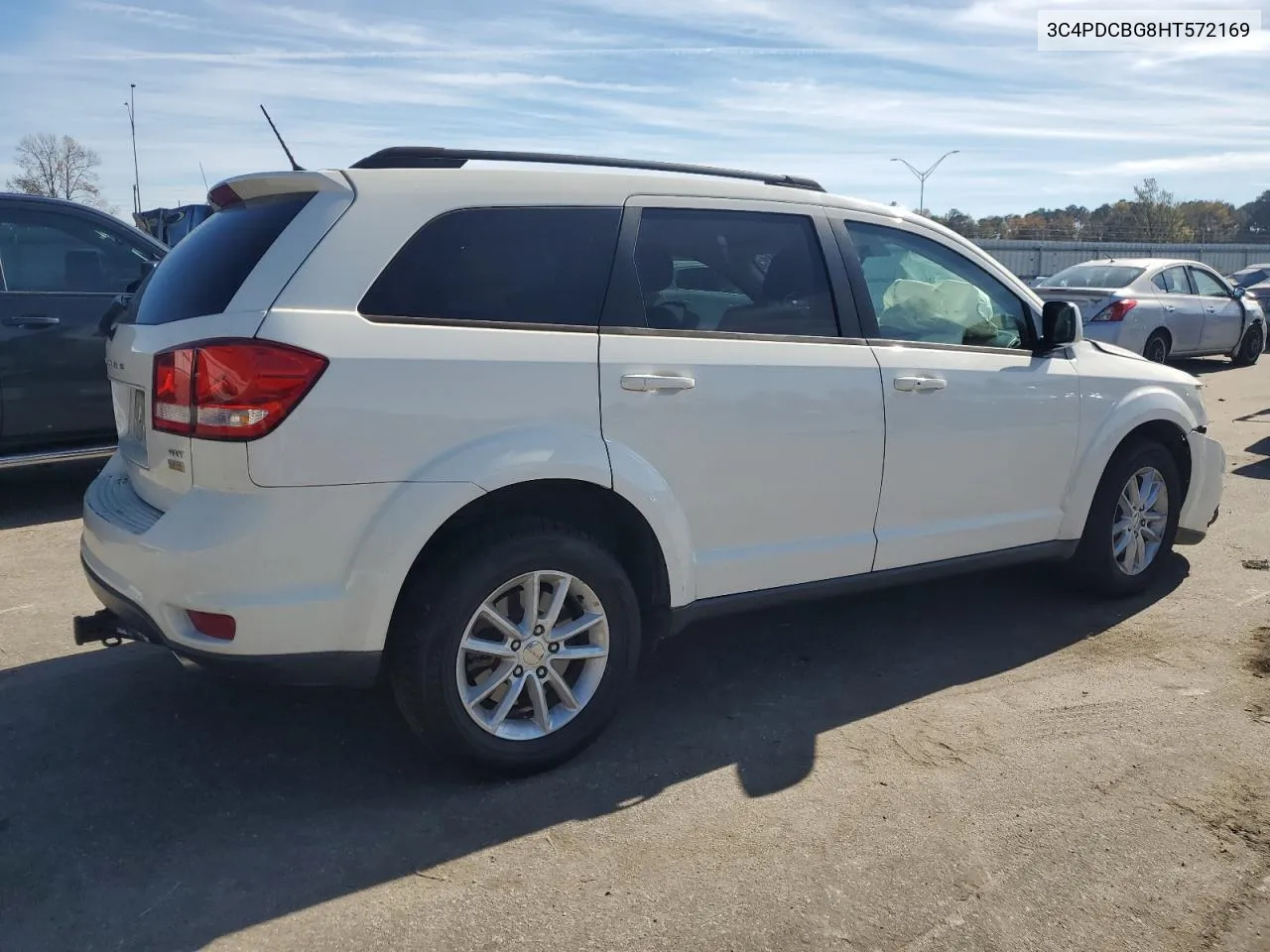 2017 Dodge Journey Sxt VIN: 3C4PDCBG8HT572169 Lot: 80382814