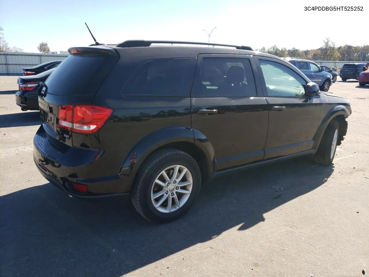 2017 Dodge Journey Sxt VIN: 3C4PDDBG5HT525252 Lot: 80470054