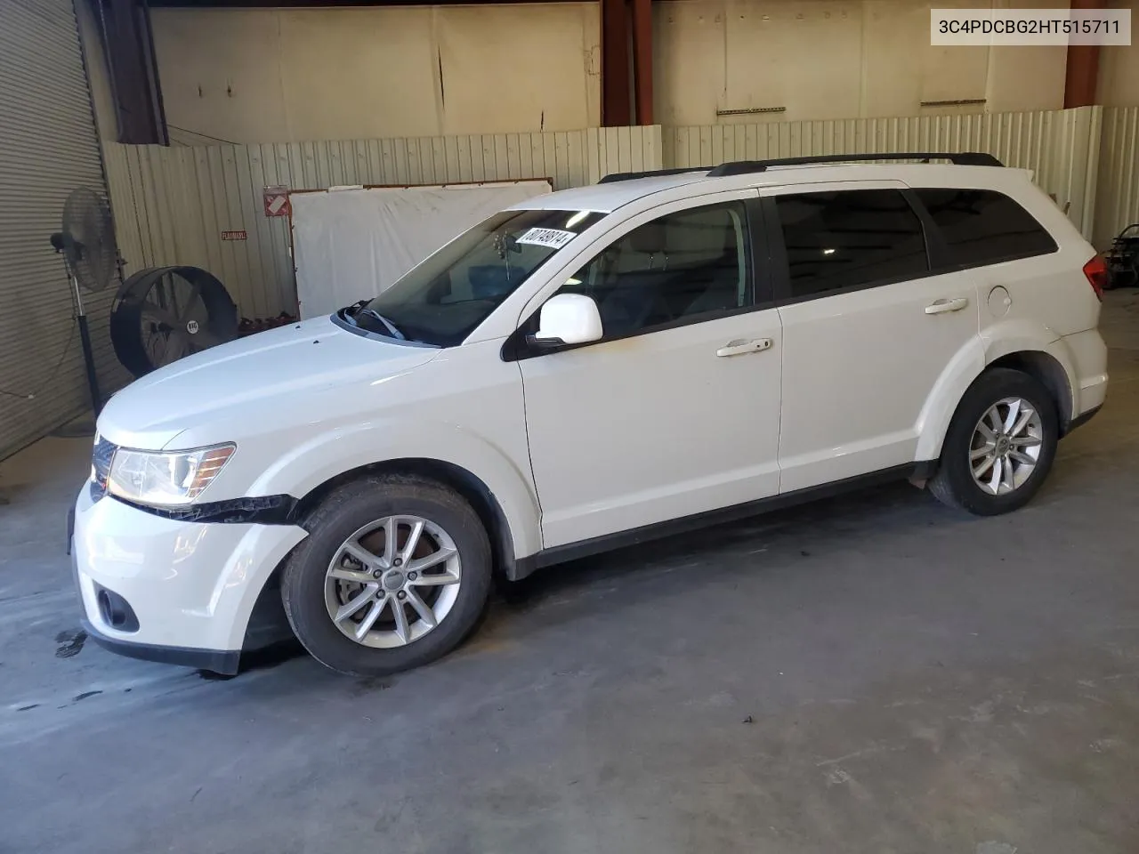 2017 Dodge Journey Sxt VIN: 3C4PDCBG2HT515711 Lot: 80749814