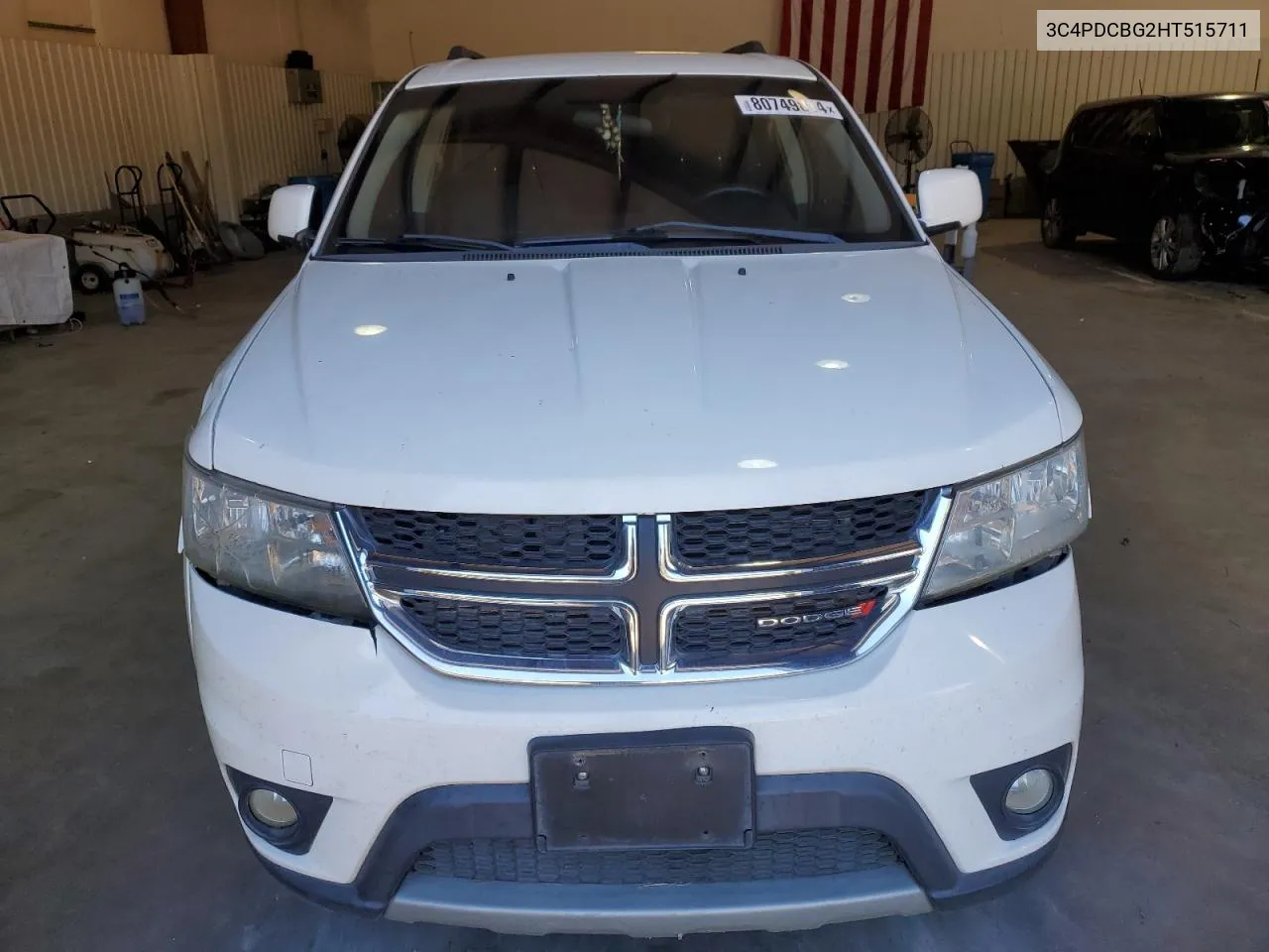 2017 Dodge Journey Sxt VIN: 3C4PDCBG2HT515711 Lot: 80749814