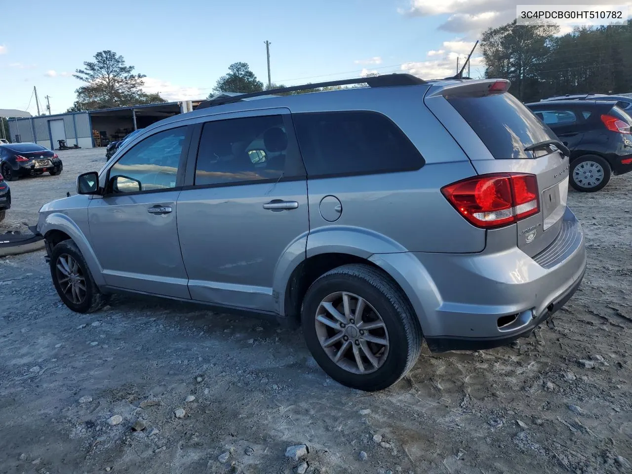 2017 Dodge Journey Sxt VIN: 3C4PDCBG0HT510782 Lot: 80823534