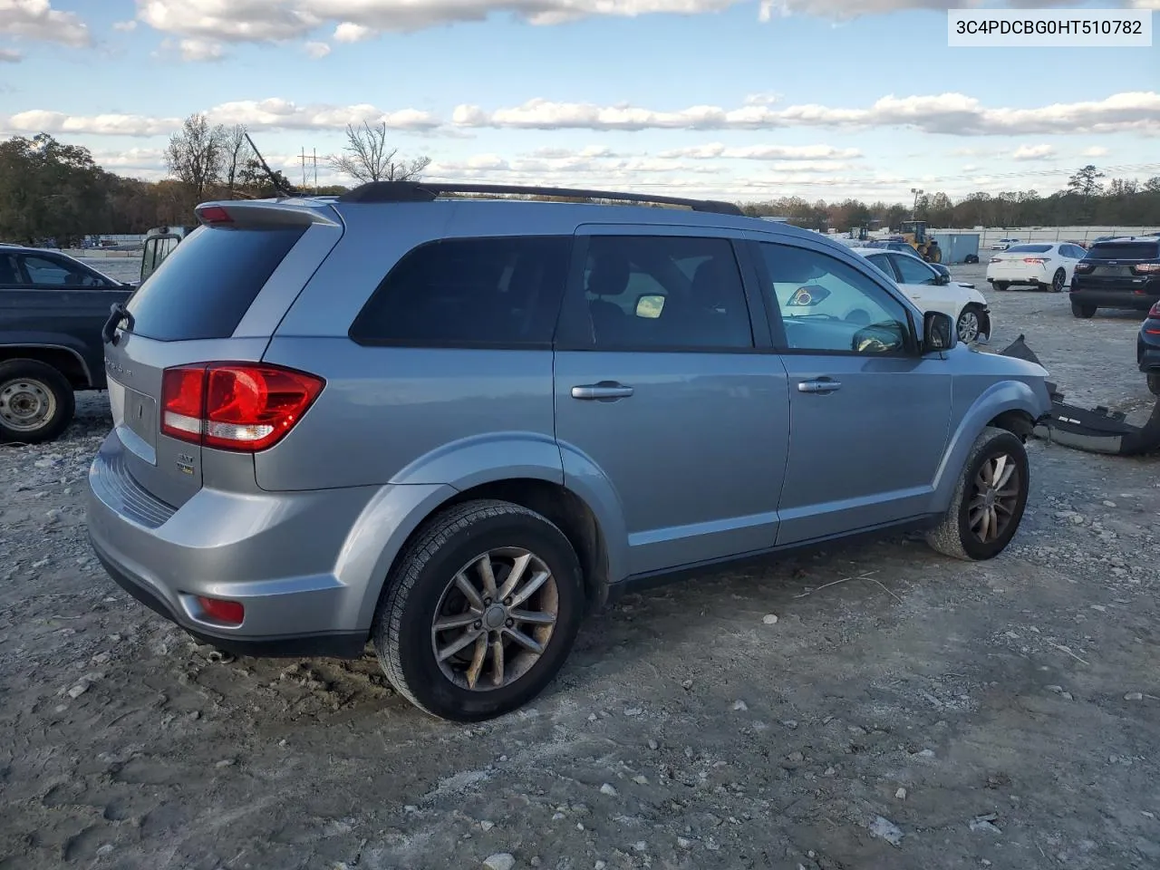 2017 Dodge Journey Sxt VIN: 3C4PDCBG0HT510782 Lot: 80823534