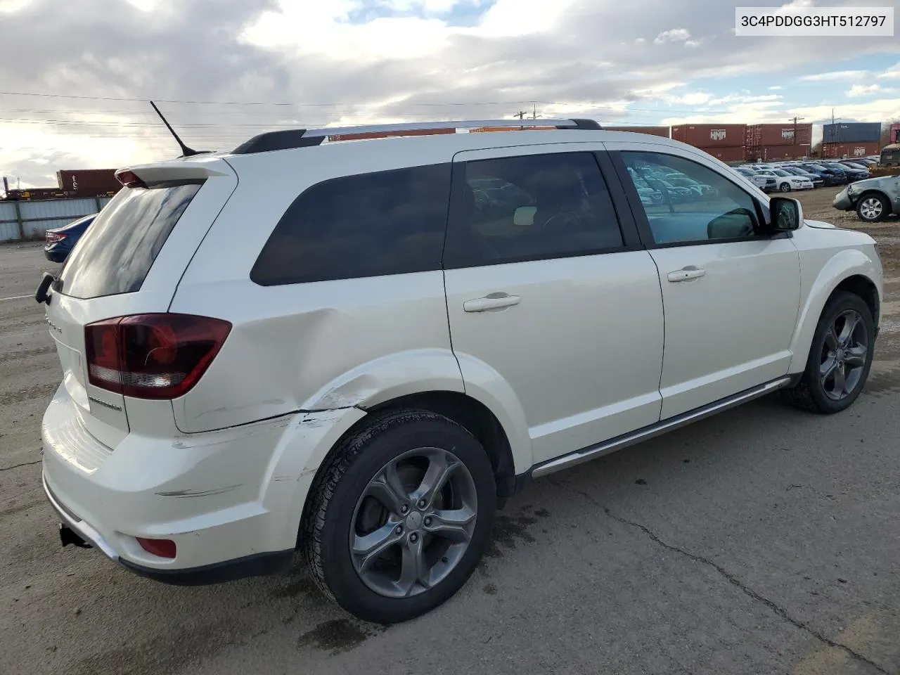 2017 Dodge Journey Crossroad VIN: 3C4PDDGG3HT512797 Lot: 80970964