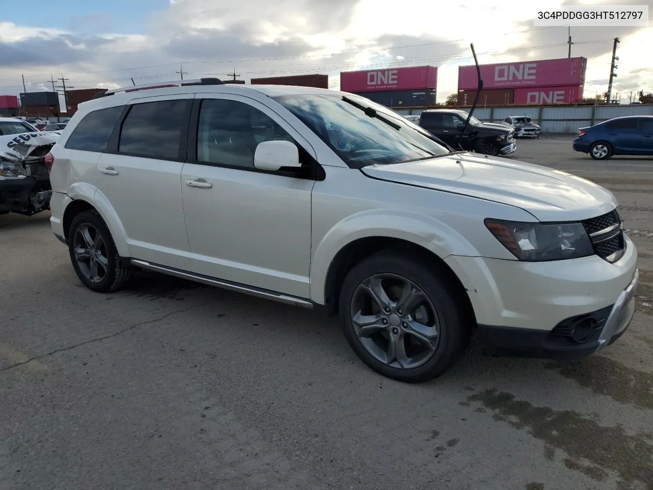 2017 Dodge Journey Crossroad VIN: 3C4PDDGG3HT512797 Lot: 80970964