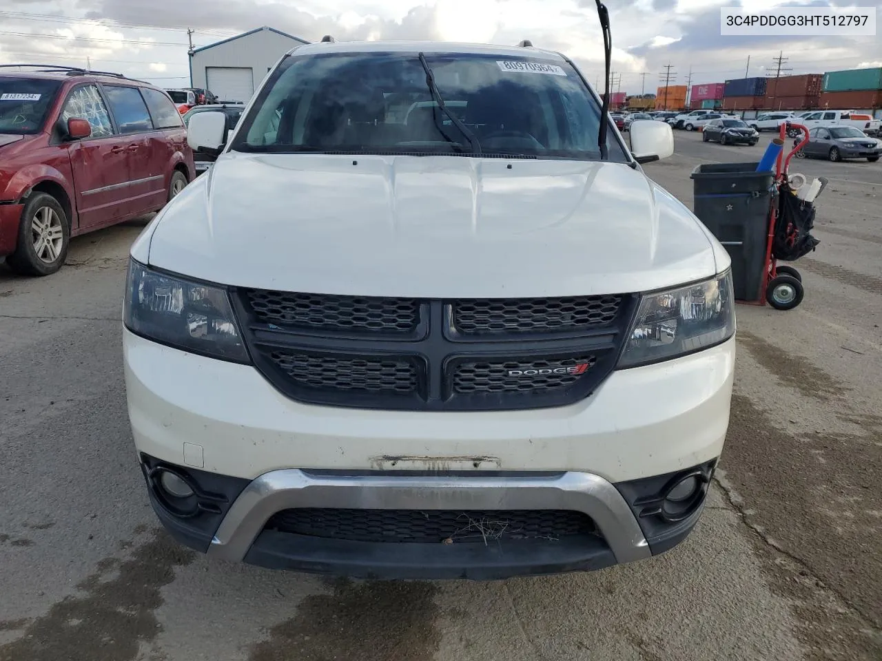 2017 Dodge Journey Crossroad VIN: 3C4PDDGG3HT512797 Lot: 80970964