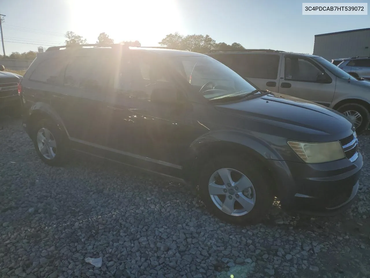 2017 Dodge Journey Se VIN: 3C4PDCAB7HT539072 Lot: 81259774