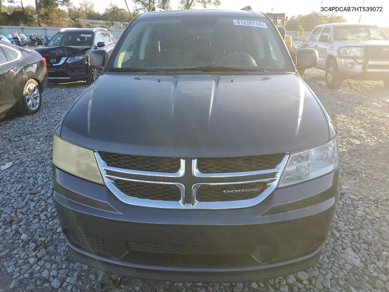 2017 Dodge Journey Se VIN: 3C4PDCAB7HT539072 Lot: 81259774