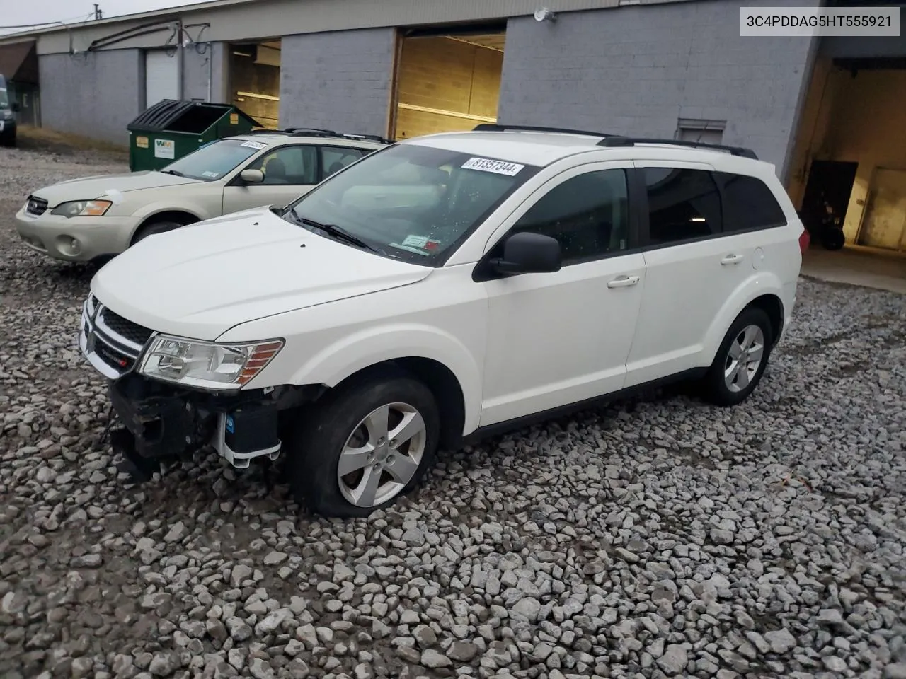 2017 Dodge Journey Se VIN: 3C4PDDAG5HT555921 Lot: 81357344