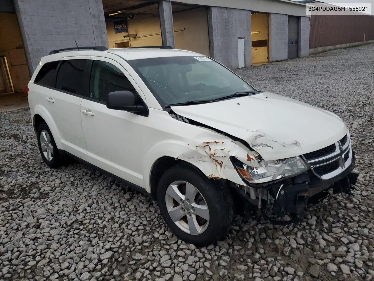 2017 Dodge Journey Se VIN: 3C4PDDAG5HT555921 Lot: 81357344