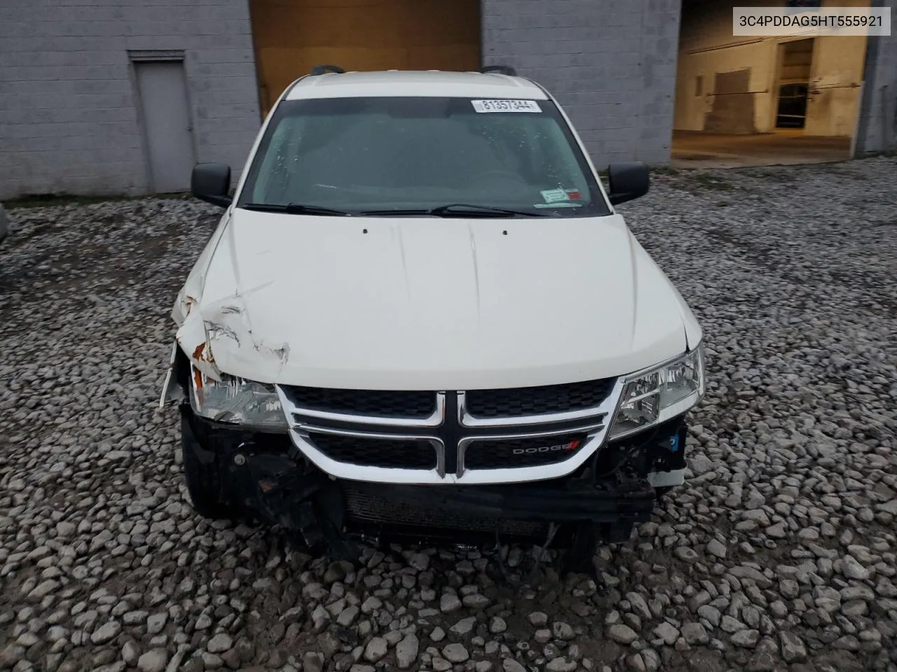 2017 Dodge Journey Se VIN: 3C4PDDAG5HT555921 Lot: 81357344