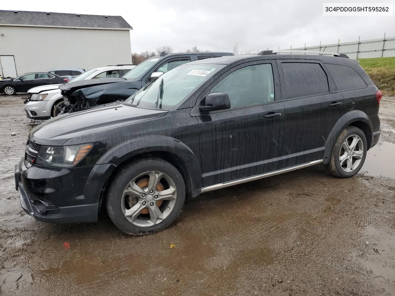 2017 Dodge Journey Crossroad VIN: 3C4PDDGG5HT595262 Lot: 81751084