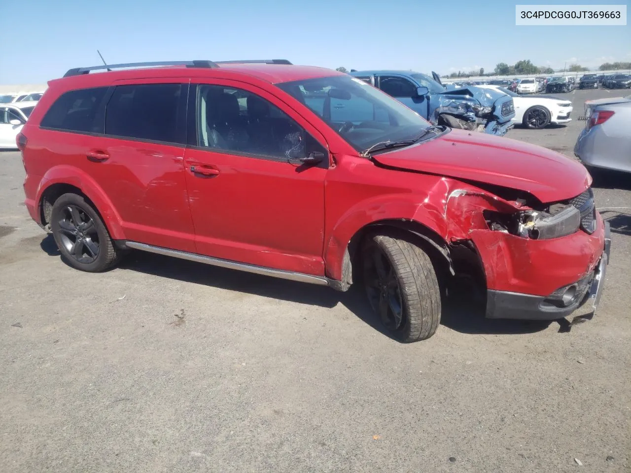 2018 Dodge Journey Crossroad VIN: 3C4PDCGG0JT369663 Lot: 47406694