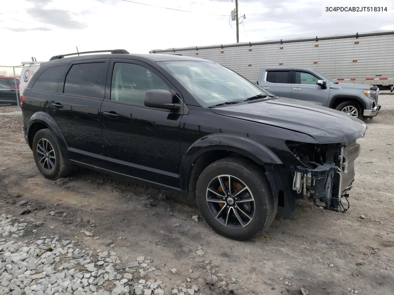 2018 Dodge Journey Se VIN: 3C4PDCAB2JT518314 Lot: 47484264