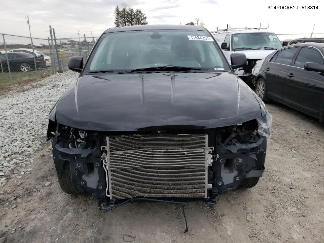 2018 Dodge Journey Se VIN: 3C4PDCAB2JT518314 Lot: 47484264