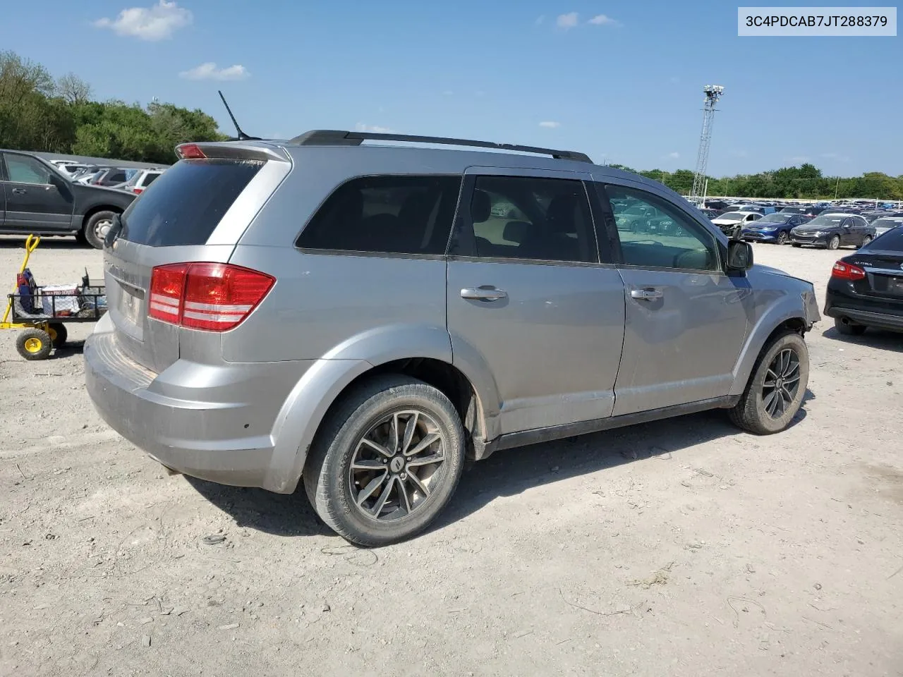 2018 Dodge Journey Se VIN: 3C4PDCAB7JT288379 Lot: 50306474