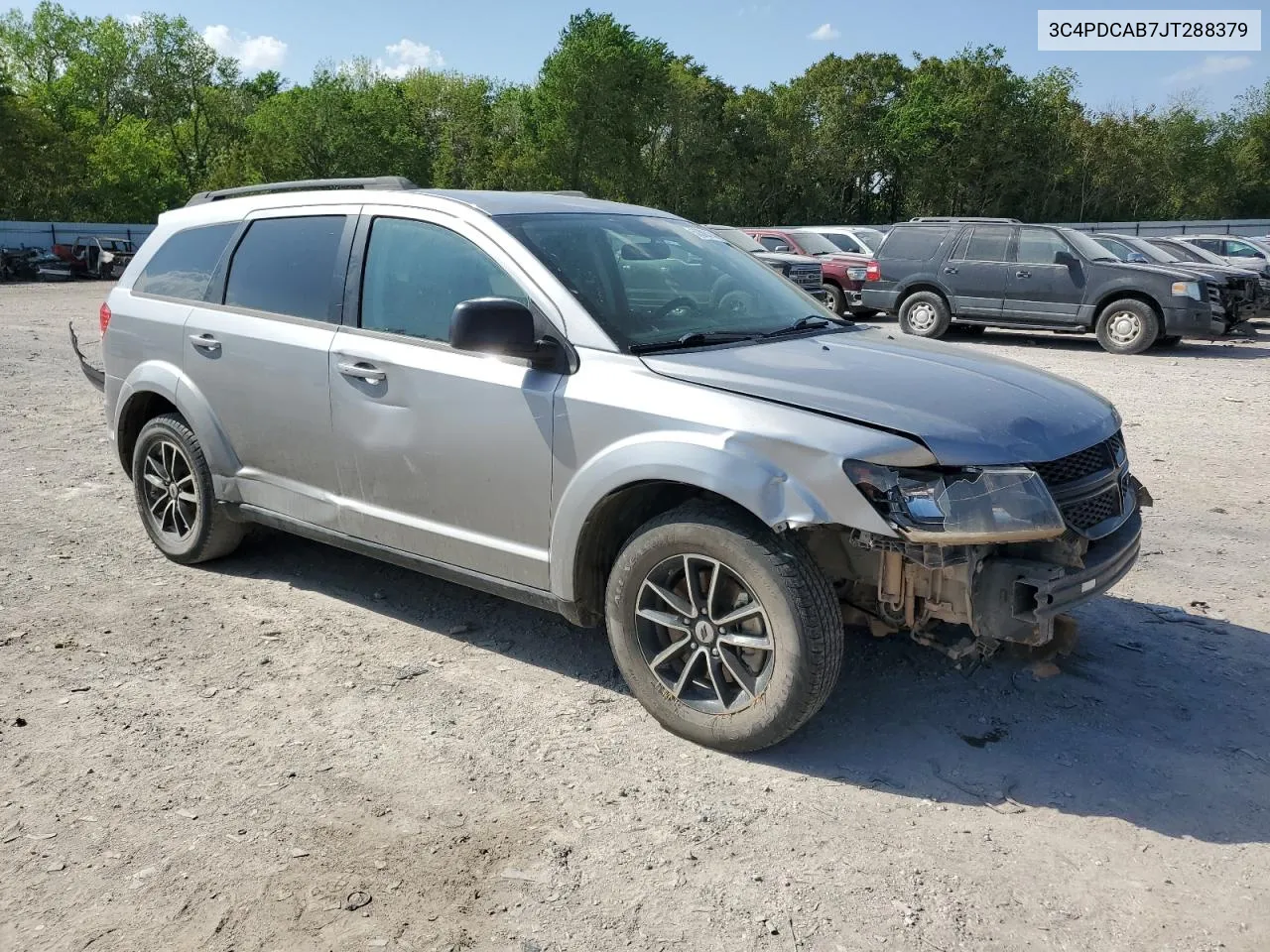 2018 Dodge Journey Se VIN: 3C4PDCAB7JT288379 Lot: 50306474