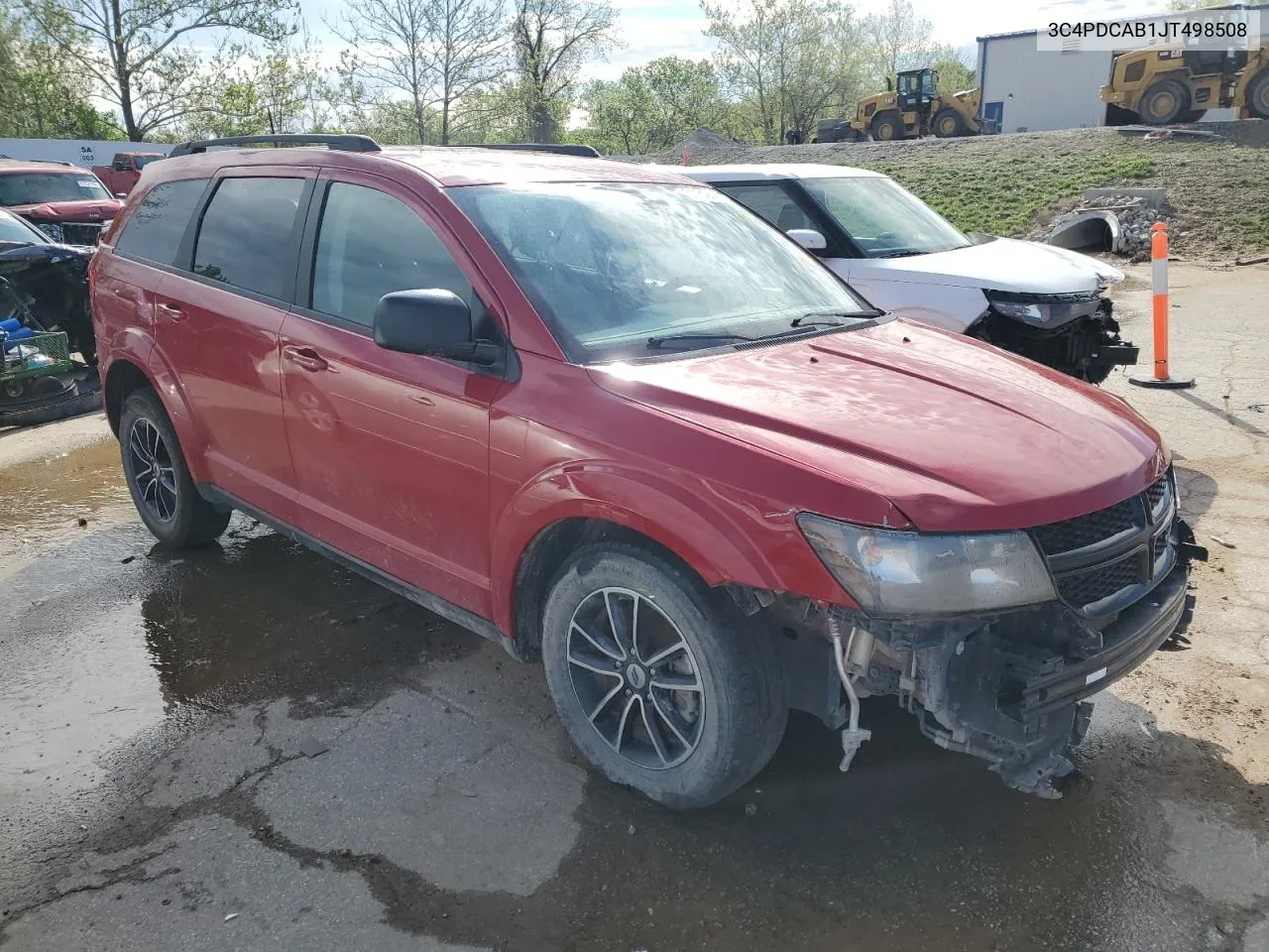 2018 Dodge Journey Se VIN: 3C4PDCAB1JT498508 Lot: 51151914