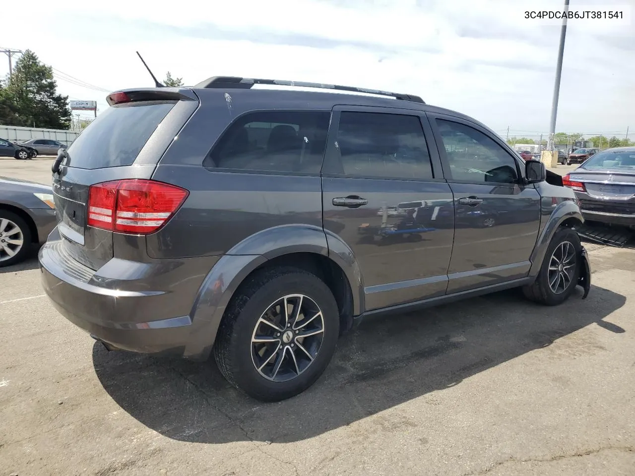 2018 Dodge Journey Se VIN: 3C4PDCAB6JT381541 Lot: 52477784