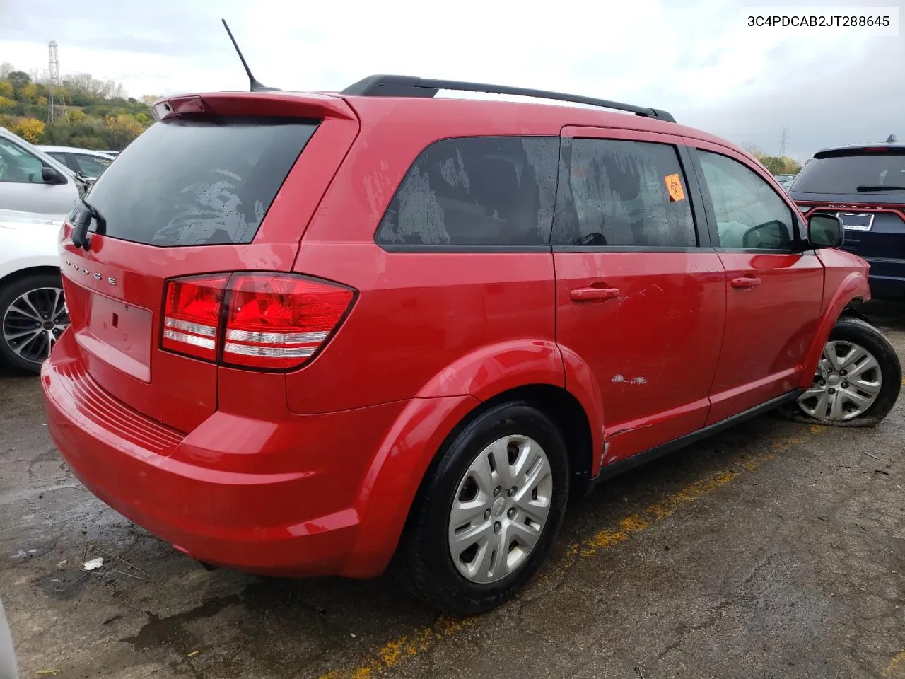 3C4PDCAB2JT288645 2018 Dodge Journey Se