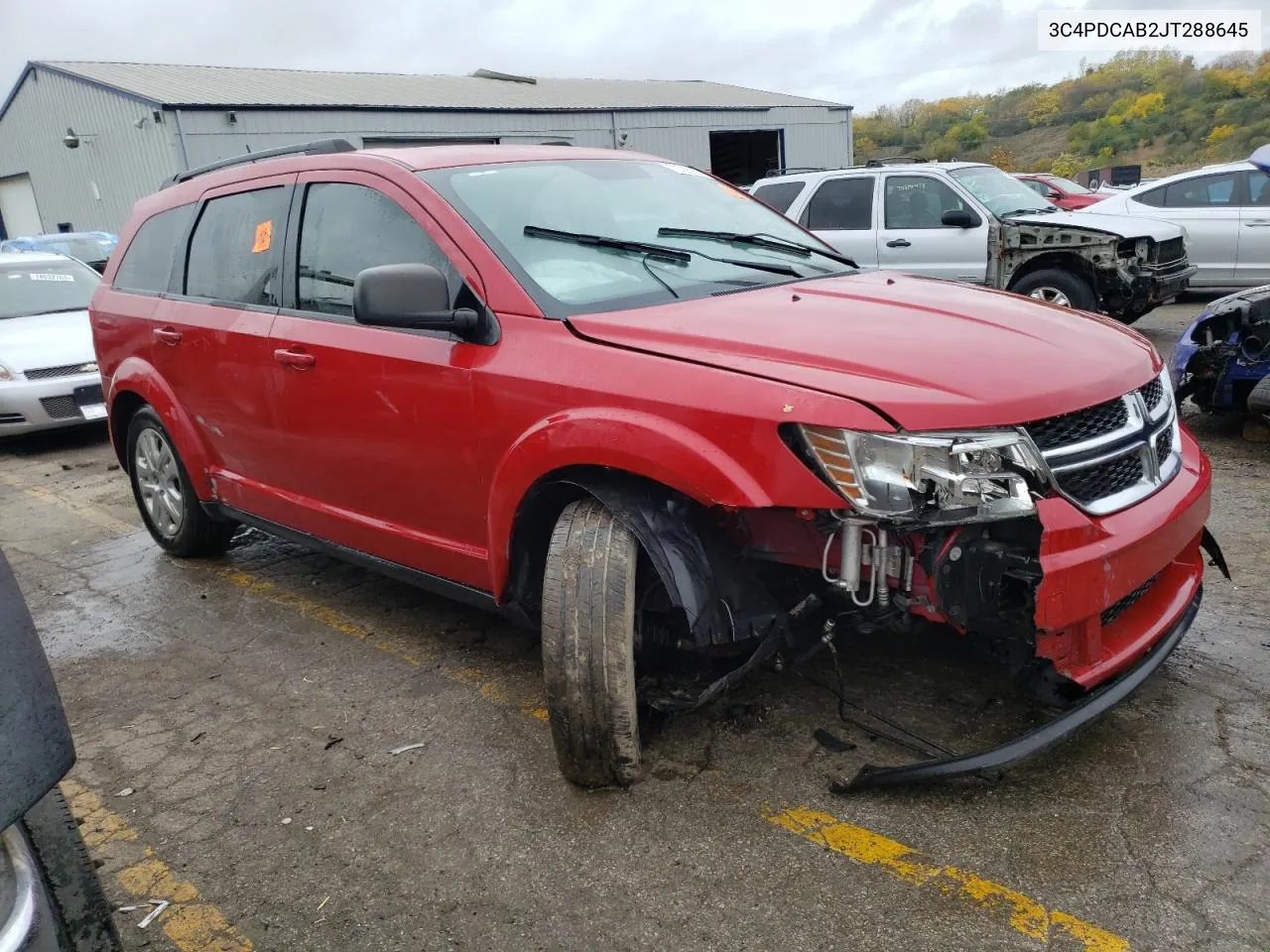 3C4PDCAB2JT288645 2018 Dodge Journey Se