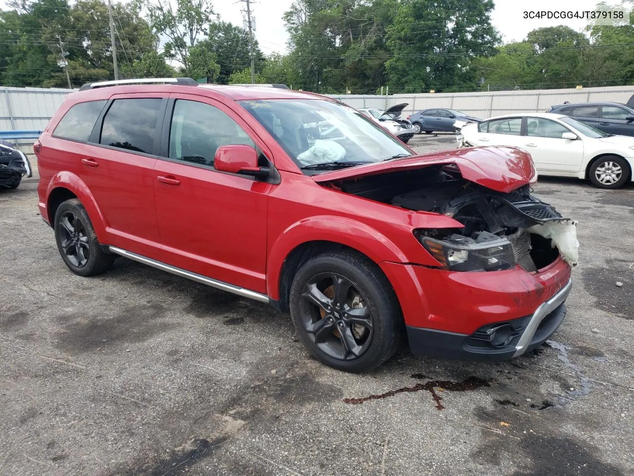 2018 Dodge Journey Crossroad VIN: 3C4PDCGG4JT379158 Lot: 54751074